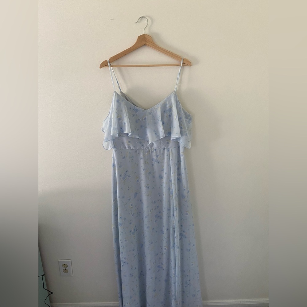 Birdy Grey Jane Convertible dress, Dusty Blue Floret, XL